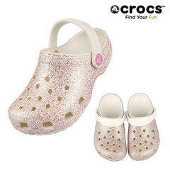 [크록스] CROCS 클래식 글리터 클로그K 키즈 206993-159