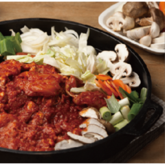 춘천강명희 춘천웰빙닭갈비 2kg [국산통다리살+국산고추가루], 일반맛, 1개