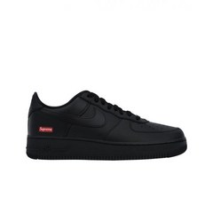 [정품] 나이키 x 슈프림 에어포스 1 로우 블랙 Nike x Supreme Air Force 1 Low Black