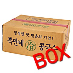 박스/복만네콩국수면3kgX6, 3kg, 6개