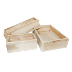 삼나무 상자 인테리어 원목 박스, 1호, 1개