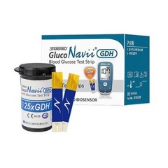 SD 글루코나비 GDH 혈당측정기 당뇨 혈당체크기 시험지 검사지 50매 100매