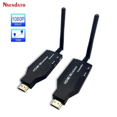 무선 HDMI 익스텐더 1080P 50M 5.8Ghz Wifi 비디오 송신기 및 수신기 화면 공유 스위치 PS4 카메라 pc용, 03 TX RX_02 EU Plug, 1개