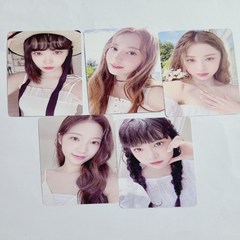 르세라핌 LE SEERAFIM 2023 시즌그리팅 공식 포토카드 정품 버전3 - 양면 멤버 한명, 은채