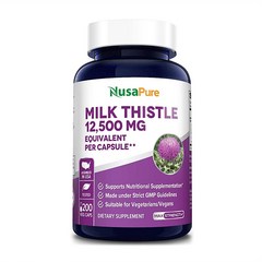 NusaPure 누사퓨어 Milk Thistle 밀크씨슬 12500mg 200정