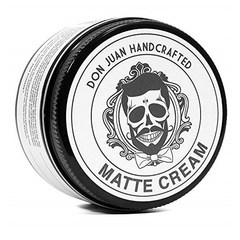 Don Juan 돈후안 수제 매트 포마드 크림 미디엄 홀드 수성 Medium Hold - Matte Finish Barbershop Scent, 1개