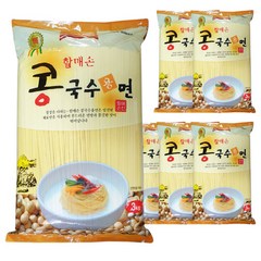 할매손 콩국수면 냉콩국수 대용량 콩국수용면 3kg 6개