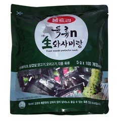 [오성식품] 육류N생와사비랑(5g*100개입) 움트리, 5g, 1개