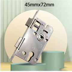 모티스락손잡이 상자 방문손잡이 문고리 분리형 유럽형 부속 래치 키통, 01번45X72MM