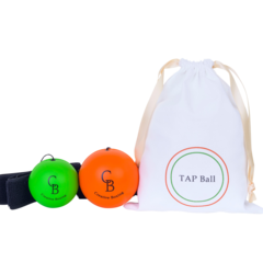 Creativeboxing TAP Ball 일반용 + 복서용 세트, 오렌지, 그린
