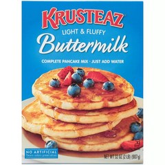 [미국직배송]크루스티즈 버터밀크 팬케이크 믹스 907g/Krusteaz Buttermilk Pancake Mix, 907g, 1개