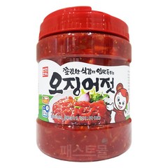 반찬단지 오징어젓2kg, 2kg, 1개