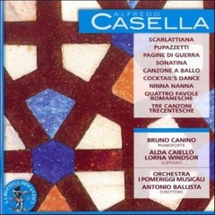 [CD] Bruno Canino 카셀라: 피아노 작품과 가곡집 - 스카를라티아나 소나티나 외 (Casella: Piano Works Songs - Sca...