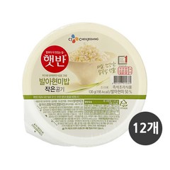 햇반 발아현미밥, 130g, 12개