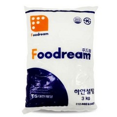 푸드림 하얀설탕, 3kg, 4개