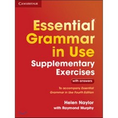 Essential Grammar in Use Supplementary Exercises:To Accompany Essential Grammar in Use Fourth E..., Cambridge University Press