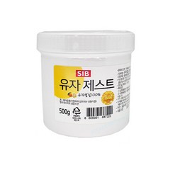 선인 유자제스트 500g, 단품, 단품