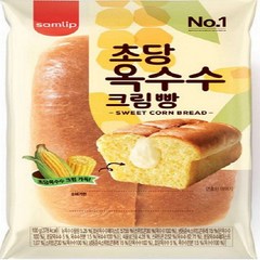 (삼립) 초당 옥수수 크림빵 x10, 10봉, 100g