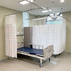 병원커튼 방염 가림막 물리치료실 응급실 한의원