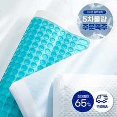 [포엠] 4계절 시원한 쿨젤 포시즌 경추베개, 2개