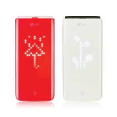 LG 롤리팝T 롤리팝3 LG-SU780 알뜰폰 선불폰 학생폰 효도폰 공기계 SKT 3G 폴더폰, 핑크(중고)