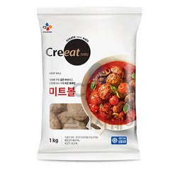 유통기한 임박 크레잇 미트볼 11월 13일까지, 1개, 1kg