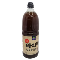 푸드라인_ 면사랑 바지락밑국물육수, 1.8L, 2개