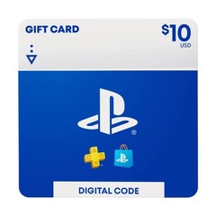 $50 PlayStation Store 기프트 카드 [디지털 코드], 01.$10 코드