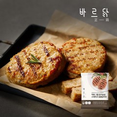 바르닭 직화그릴 닭가슴살 스테이크-숯불갈비맛, 100g, 40팩