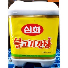 삼화 불고기간장 13L 대용량 가정 식당 업소 식자재 식재료, 1개