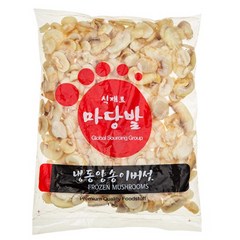 마당발 양송이 슬라이스 [냉동] 1kg*10개[무료배송], 1박스