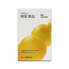 비오효소 1박스 15일분 인절미맛 자연발효 유익균보충 활력충전 장건강, 15포