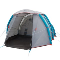 데카트론 에어세컨즈 4.1 야전 모기장 쉘터 경량 방수 우중캠핑 4인용 텐트