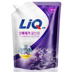 리큐 진한겔 알카파워 액상세제 일반용 리필, 6개, 2L