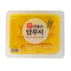 참 맛좋은 하진 온달 단무지 2.5kg 업소용 단무지, 1개