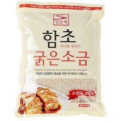 함초굵은소금1kg 태평소금, 1kg, 1개