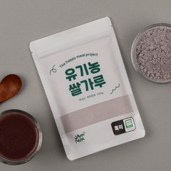 잼먹프로젝트 유기농 초기이유식 쌀가루 흑미 200g, 1개