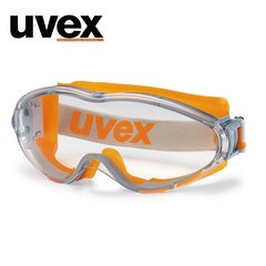 UVEX 9302-245 보안경 고글 산업용 스키용 눈 보호 고글 안경 연마 튕김 방지, 1개