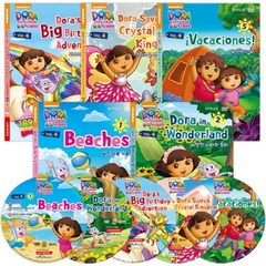 도라 더 익스플로러 4집 5종세트 DORA THE EXPLORER(DVD), 5CD