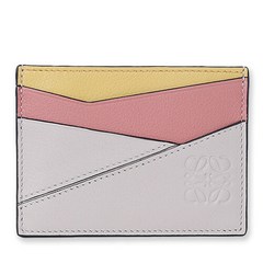 [로에베] [명품] 23SS 여성 퍼즐 플레인 카드지갑 클레이 고스트피치블룸 C510V33