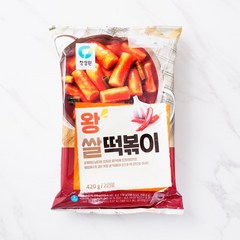 [메가마트]대상 청정원 부산남포동식 왕 떡볶이 420g, 1개