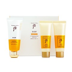 더히스토리오브후 공진향 진해윤 선크림 SPF50+ PA+++ 60ml + 폼 클렌져 40ml + 크림 클렌져 40ml, 1세트