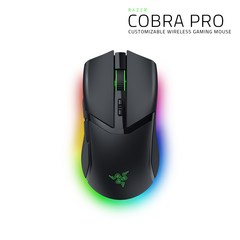레이저 Cobra Pro 무선 마우스 RZ01-0466, 블랙