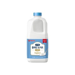 서울우유 대용량플레인요거트 더진한 1.8L 스위트 가당 요거트, 1개