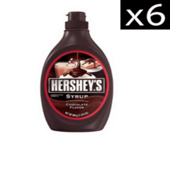 허쉬 초콜릿 시럽, 680g, 6개