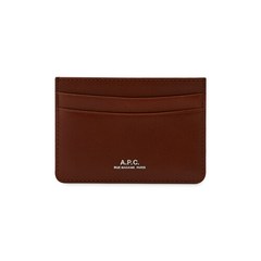 A.P.C.(아페쎄) 아페쎄 남성 안드레 로고 브라운 카드지갑 PXAWV H63028 CAD