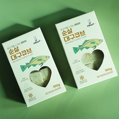 배마마 대구 큐브 수산물 이유식재료 이유식큐브, 100g, 1개