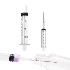 액체 화장품 향수 스포이드 소분 주사기 T-03, 소분 주사기 30ml 세트, 1개