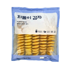 LNS 회돌이/회오리 감자 350g (5개입/총25개) 휴게소 최고간식, 4개