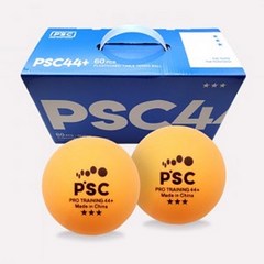 PSC ABS 44+ 라지볼 연습구 60p, 주황색, 1개